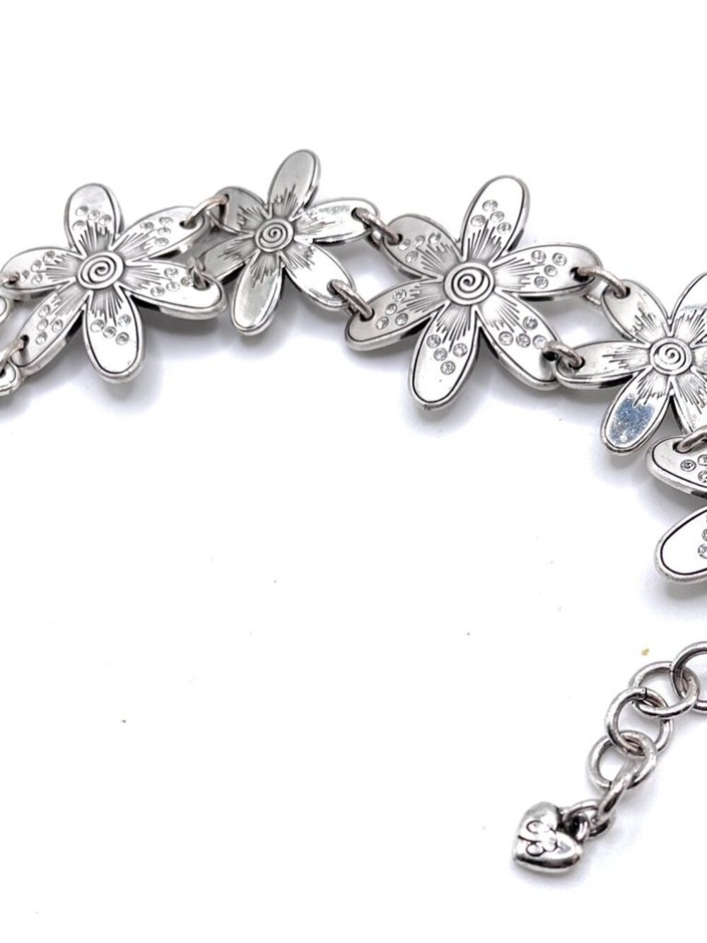 Brighton Flower Link Bracelet - 9199 - Picture 2 of 2